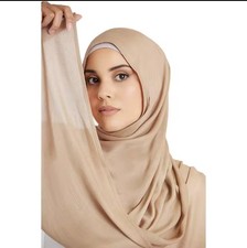 Fashion Women Chiffon Pearl Scarf Muslim Hija...