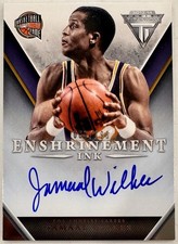 2013-14 Panini Titanium Enshrinement Ink Jamaal Wilkes Auto /199