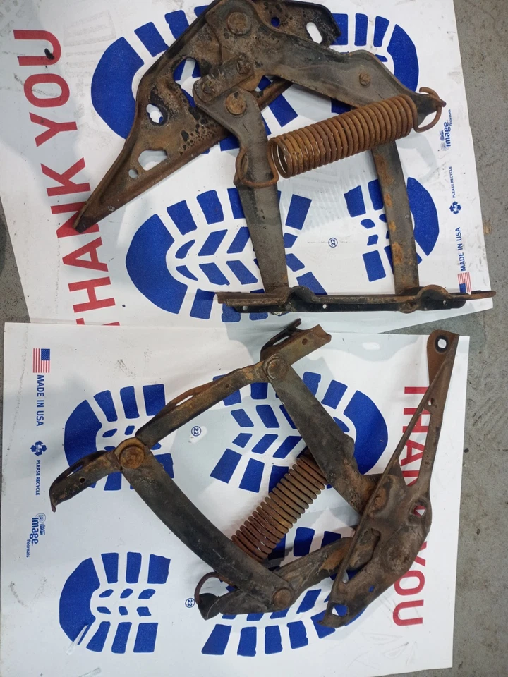 Chevrolet Caprice 1977-1990 bisagras de capó, tamaño completo Buick Oldsmobile Pontiac Foto 2 de 4