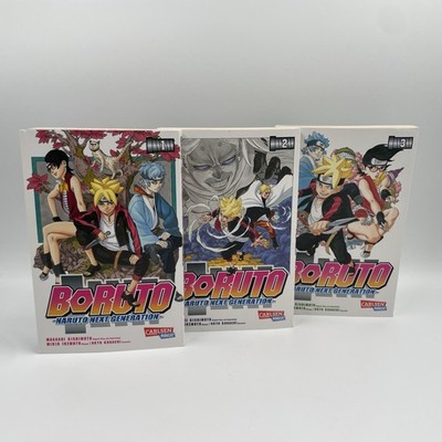 Boruto   Naruto Next Generations Manga Band 1 2 3 | Deutsch | Carlsen