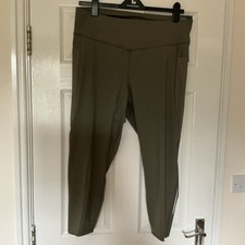 NEW MARKS & SPENCER DARK KHAKI GOODMOVE TRAINING PANTS SIZE 20 RRP £29.50