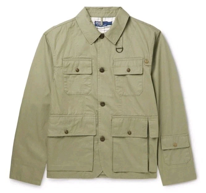 Polo Ralph Lauren Paxton Wading Field Jacket Green Size Medium