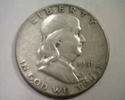 New Listing1951-S FRANKLIN HALF DOLLAR EXTRA FINE XF EXTREMELY FINE EF NICE ORIGINAL COIN