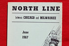 1967 Chicago & Milwaukee Railway North Line C&NW Railroad Suburban Train Service — photo 3