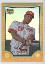 2009 Bowman Draft Chrome Gold Refractor 48/50 Wilkin Castillo #BDP45 0b0