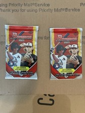 2023 Bowman Baseball Hobby Lot Of 2 Packs - Anthony Caminero Auto RC?