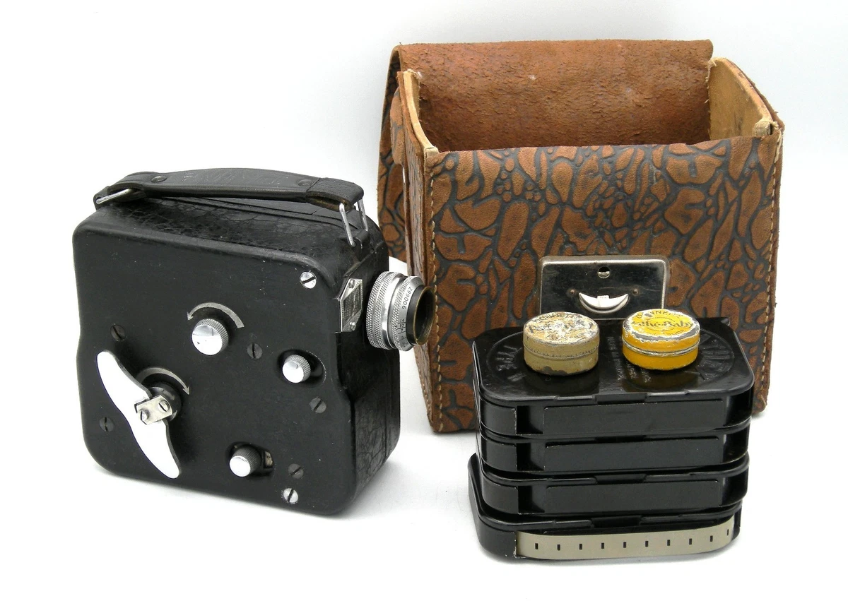 Pathe Baby Movie Camera 本体 Analog Film Camera PATHE BABY 9.5mm PATHEX camera + OBJECTIV 3,5