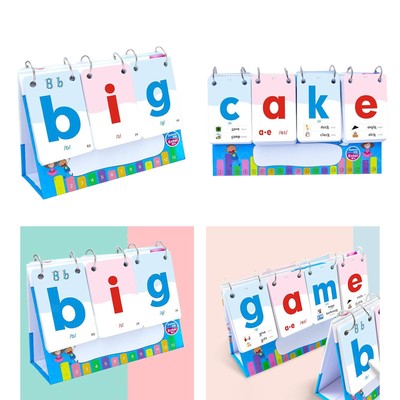 Kleinkind Phonics Alphabet Flashcards Sight Words Flash Cards Lesen von