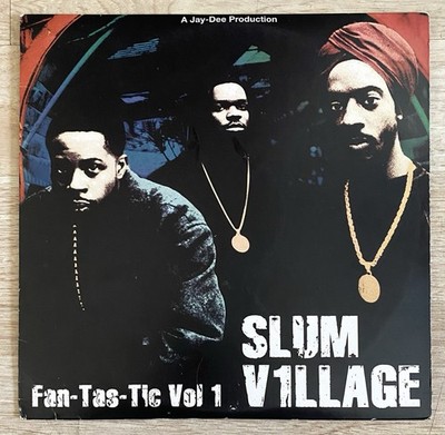 Slum Village Fan-Tas-Tic Vol 1 Vinyl Record 2LP J Dilla 2011 Hip-Hop VG+