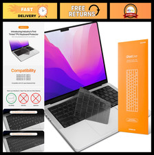 Ultra Thin Keyboard Cover Protector for MacBook Pro/Air 14/16  13/15, Transluce