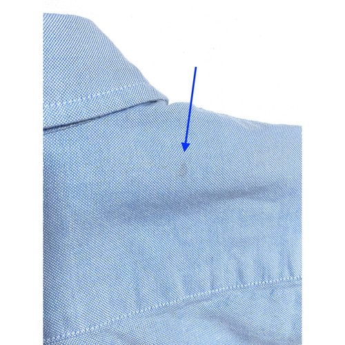 Vineyard Vines Button Shirt Blue Chambray Whale Boys Large 16 Coastal Preppy - Picture 7 of 9