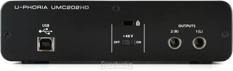 Behringer U-Phoria UMC202HD USB Audio Interface - Image 4 of 4