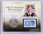 John F. Kennedy Bicentennial  Coin And Stamp Collection — photo 1