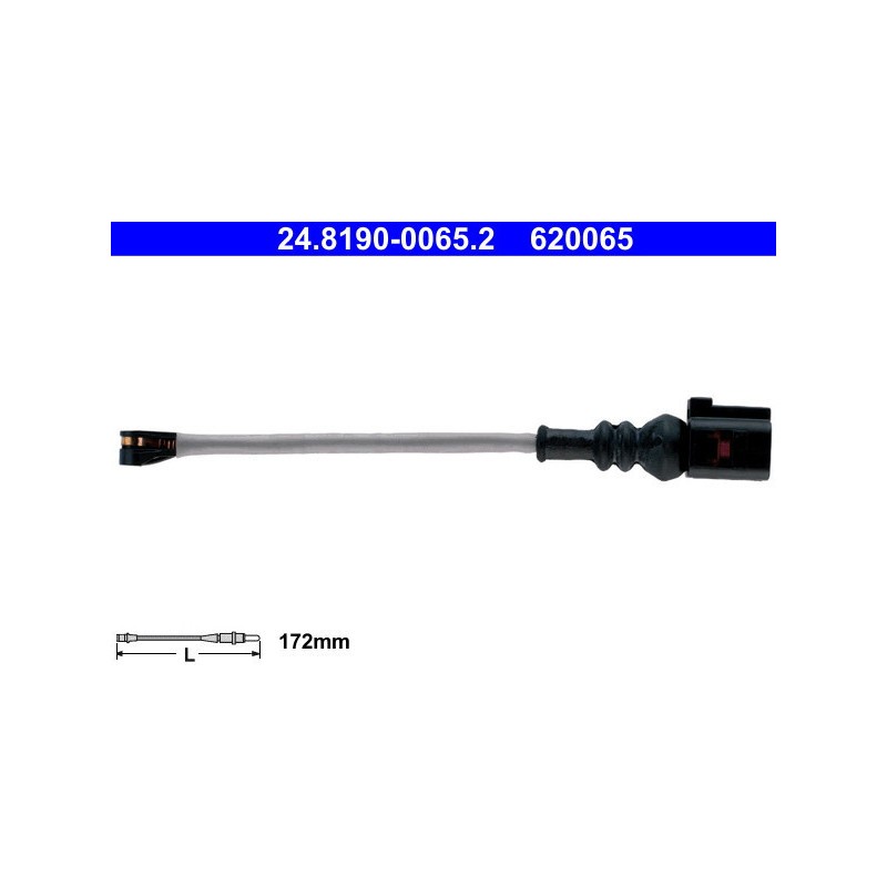 ATE 24.8190-0065.2 Brake Pad Wear Sensor for A3 Leon Octavia Superb TT Arteon Q3