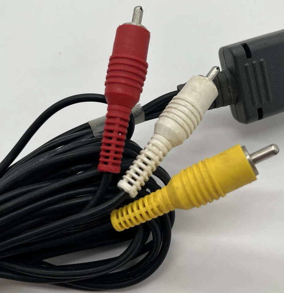 OFFICIAL ORIGINAL OEM Super Nintendo N64 Gamecube SNES AV RCA Video Cable  - Image 3 of 3
