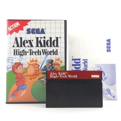 Sega Master System Spiel: Alex Kidd High-Tech World - MS OVP (PAL EUR) 1989