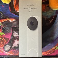 Google Nest Doorbell 2K - Wired - 3rd Generat...