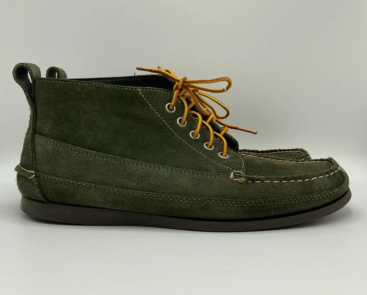L.L.Bean Men\'s‎ Mountain Classic Quilted Ankle Boots II Adobe/Deep Olive 10 M L.L.Bean Green Boots for Men for Sale | Shop New & Used  main image 2