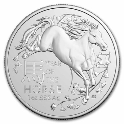 2026 Australia 1 oz Silver Lunar Year of the Horse BU | eBay