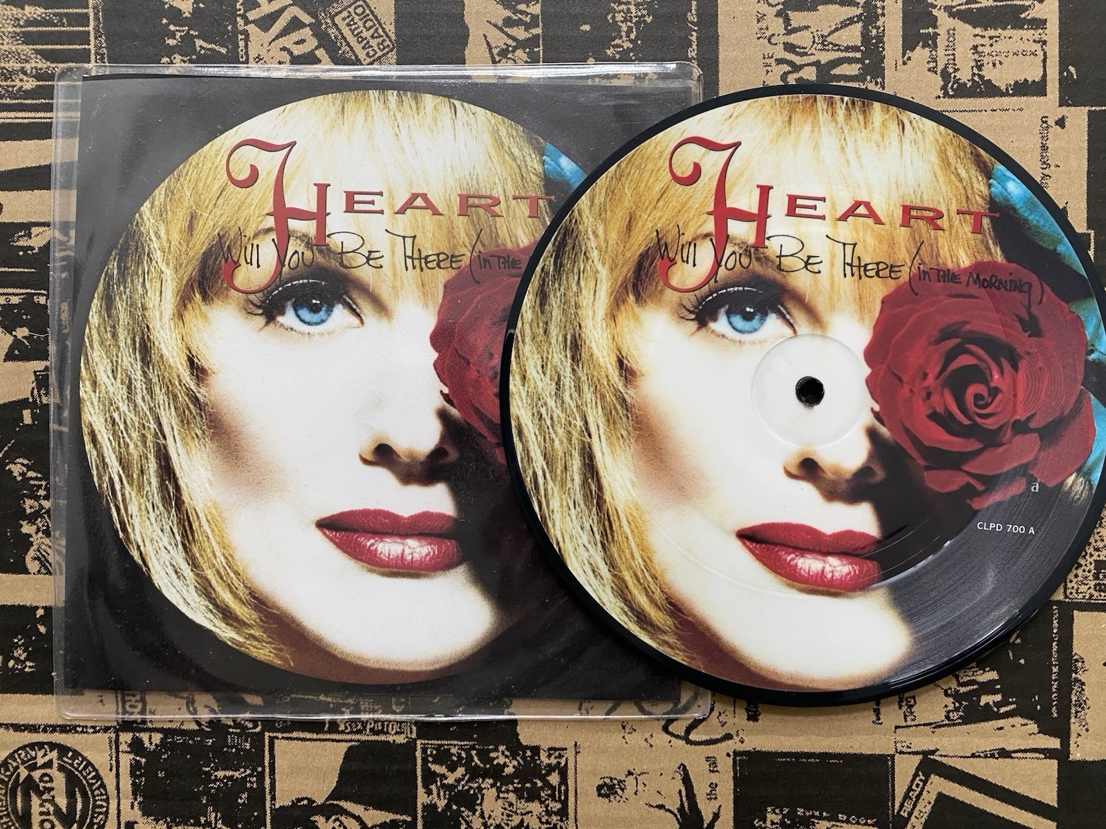 Heart - Will You Be There / These Dreams 7"" Picture Disc - Unplayed - 1993
