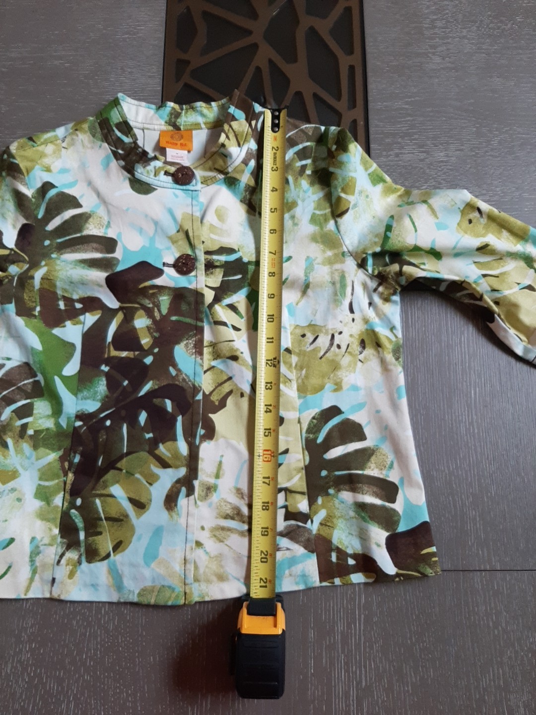 Ruby Rd. 2 Button Round Neck 3/4 Sleeve Loose Fit… - image 8