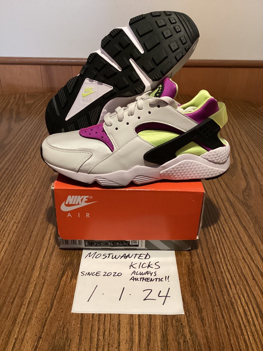 huarache neon yellow