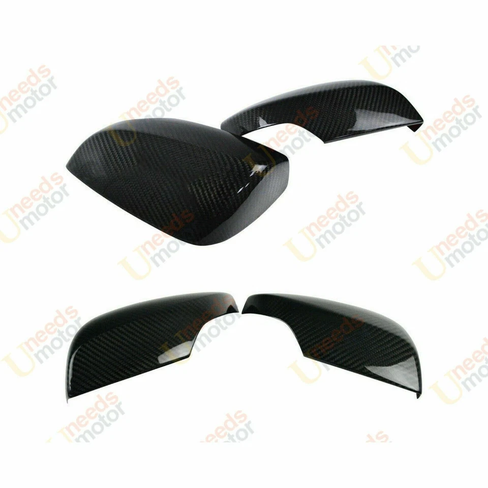 Se adapta a Subaru WRX STI 2015-21 Tapa de tapa de espejo retrovisor de puerta lateral fibra de carbono real Foto 3 de 4