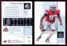 2011 SP Authentic CAMERON HEYWARD Pittsburgh Steelers Rookie Card. rookie card picture