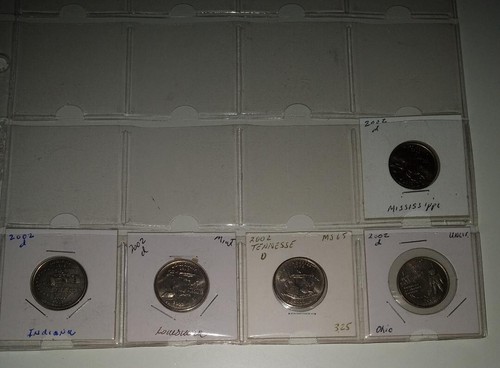 5 US State Quarters (L67P16-20) 5-2002 Uncirculated Quarters see list - Picture 3 of 4