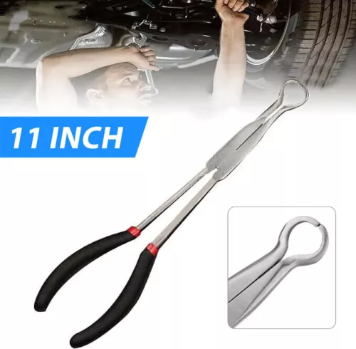 11" Electrical Disconnect Long Spark Plug Removal Pliers for Car Connectors - Bild 1 von 7