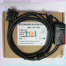 1PCS USB-1747-CP3 SLC5/03.04.05 series PLC programming cable download cable