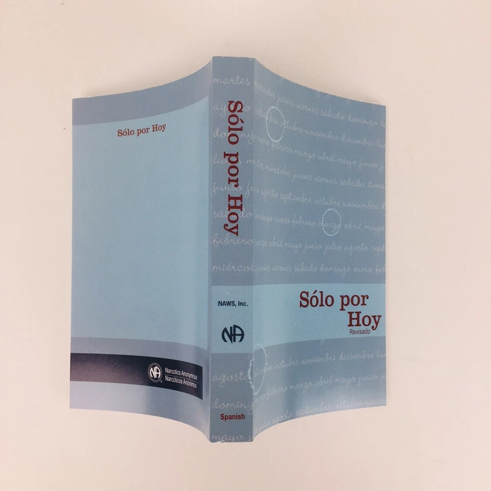 Solo Por Hoy Just for Today Revised Narcotics Anonymous Paperback Spanish NA - Image 2 of 4