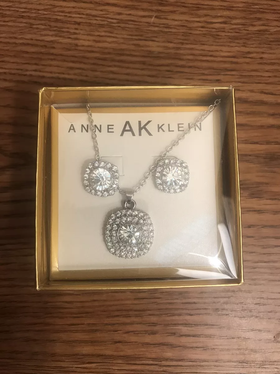 Anne klein necklace 2024 and earring set