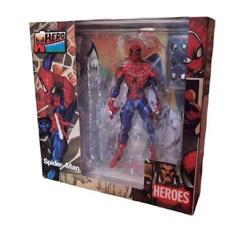 Tolle Yamaguchi Spiderman Hero Transport Actionfigur mit Box Kinder Spielzeug Modell - Bild 3 von 5