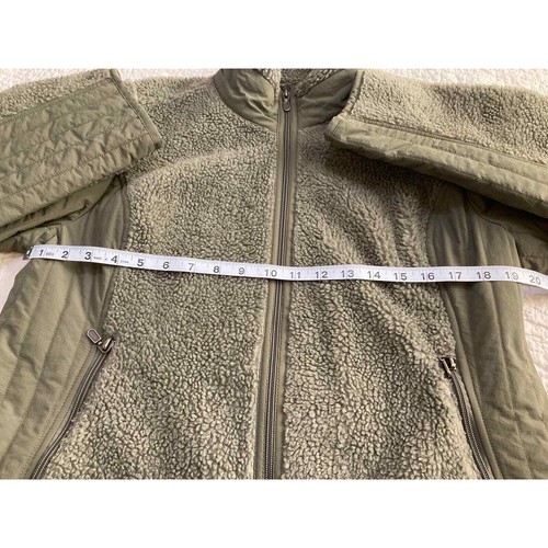 Ruff Hewn Taupe Berber Fleece Womens Extra Large Full Zip Jacket Boho Outdoor - Picture 6 of 8