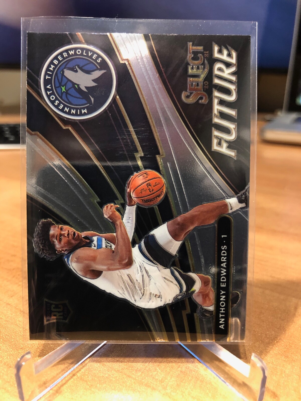 2020-21 Panini Select Future #30 Rookie Insert Anthony Edwards RC