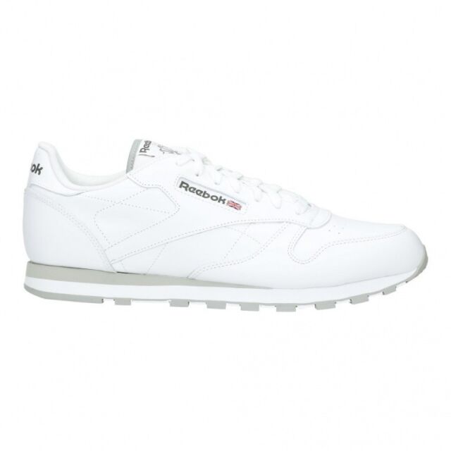 reebok classic leather white ebay