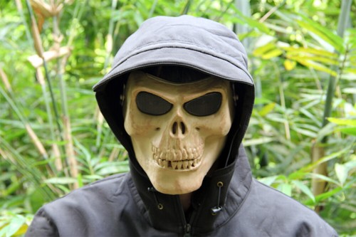 Tactical Skull Ghost Face Mask Skeleton Paintball Airsoft CS Game Halloween Mask - Picture 6 of 31