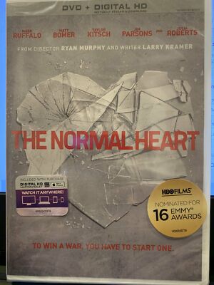 The Normal Heart (DVD,Digital) NIB GET IT FAST AND FUN HBO FIlms Nominated 16 Em