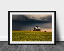 Iowa barn photography wall art photo midwest landscape picture farming photo