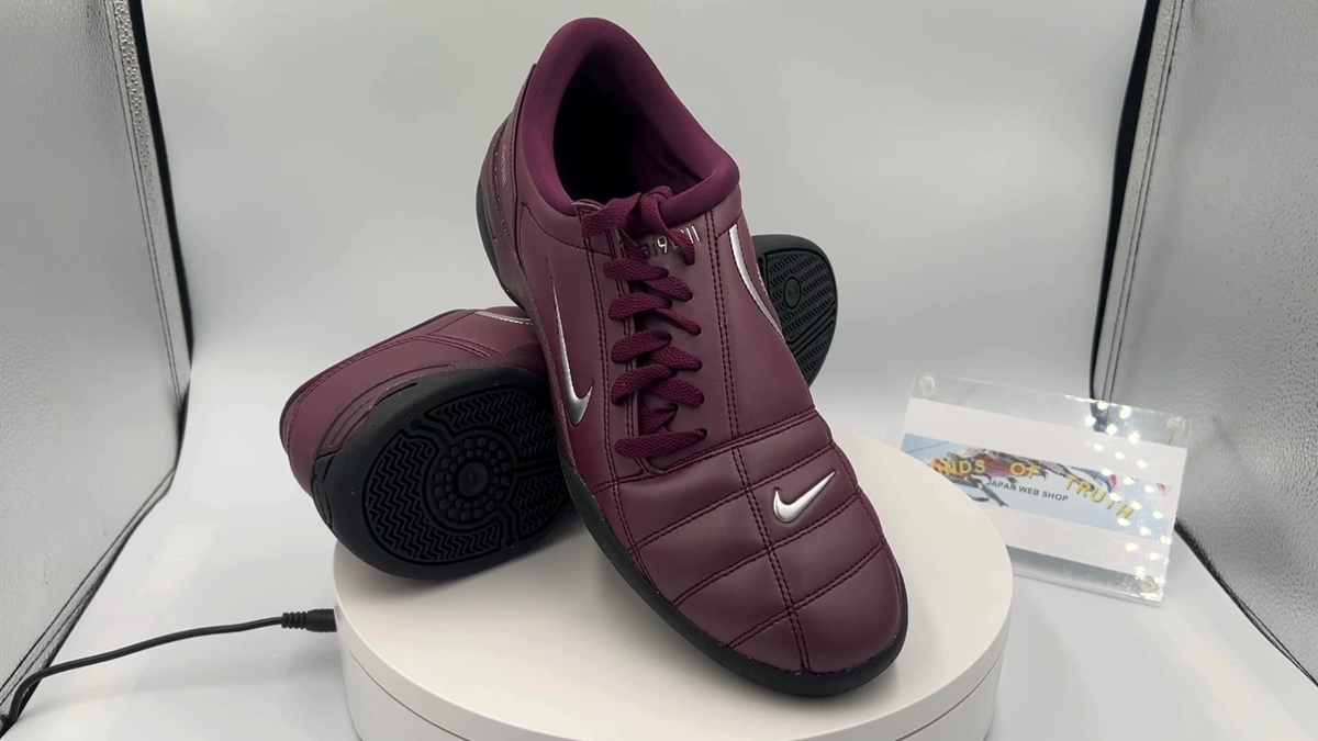 Nike Total 90 Bordeaux and Metallic Silver HJ9351-600 Men's US