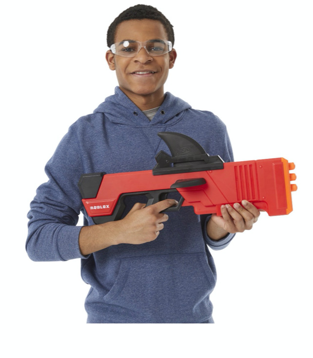 Roblox Nerf Gun MM2 Shark Seeker Foam Dart Gun Blaster Arsenal 3 Mega Darts