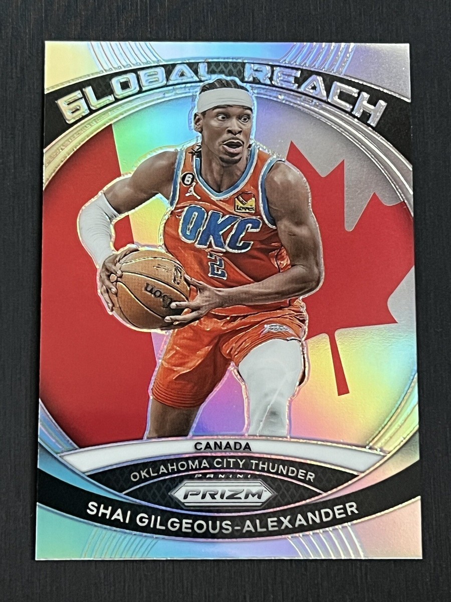 2023-24 Prizm Global Reach Canada Silver #6 Shai Gilgeous