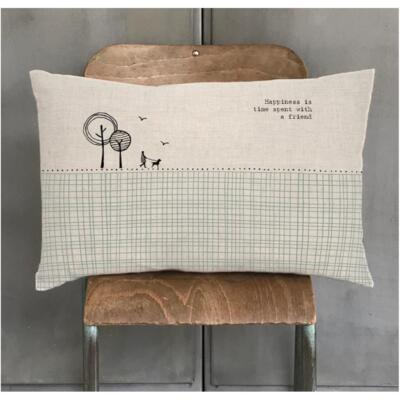 Baumwolle Couch Kissen Ostindien Kuschelkissen Bett Wohndeko Freund Glück