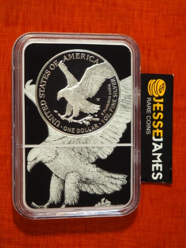 2022 W PROOF SILVER EAGLE NGC PF70 FROM CONGRATULATIONS SET WALKING LIBERTY CORE - Picture 2 of 2