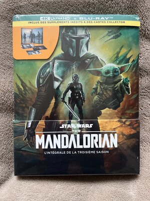 ''STAR WARS - THE MANDALORIAN'' SEASON 3 BLU-RAY 4K STEELBOOK INKL. BLU-RAY NEU