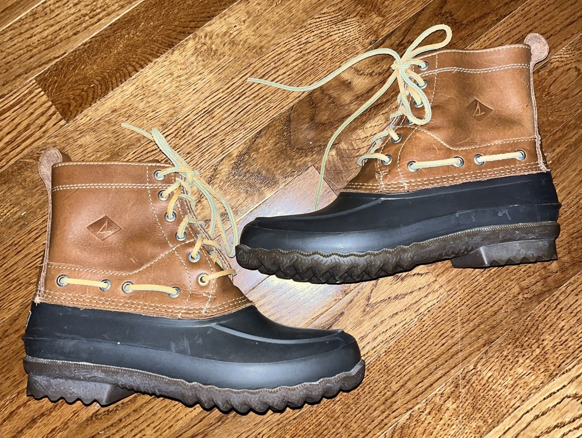 Sperry Men's Decoy Boot - Waterproof Rain Boot For Outdoor, Work, Or Casual Wear