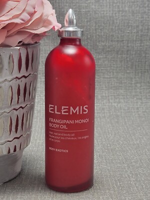 ELEMIS FRANGIPANI MONOI BODY OIL BODY EXOTICS 3.3 oz . NEW WITHOUT BOX