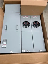 Siemens WPK4212 Meter Socket NEC2020 2-Gang 400A 225 Amp RING-TYPE UNI-PAK