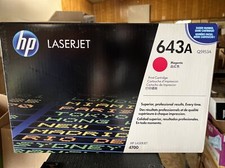 HP Genuine Magenta 643A Q5953A Laserjet 4700 New Sealed